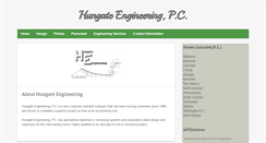 Desktop Screenshot of hungate-eng.com