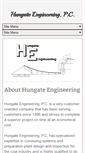 Mobile Screenshot of hungate-eng.com