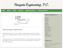 Tablet Screenshot of hungate-eng.com